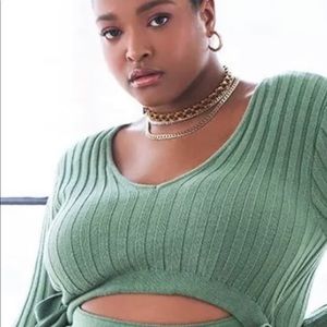 ‘Comfrey’ Knit Sexy Dress